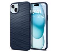 Spigen Funda Liquid Air Compatible con iPhone 15 Plus - Azul Marino