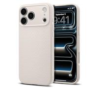 Spigen Funda Liquid Air Compatible con iPhone 17 Pro - Titanio Natural