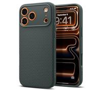 Spigen Funda Liquid Air Compatible con iPhone 17 Pro - Verde Cian