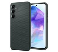 Spigen Funda Liquid Air Compatible con Samsung Galaxy A55 5G - Verde Cian