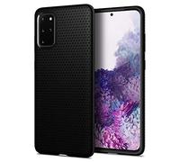Spigen Funda Liquid Air Compatible con Samsung Galaxy S20 Plus - Negro Mate