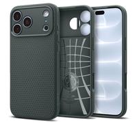 Spigen Funda Liquid Air para iPhone 18 Pro/iPhone 17 Pro | Verde Cian