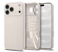 Spigen Funda Liquid Air para iPhone 18 Pro MAX/iPhone 17 Pro MAX | Natural Titanium