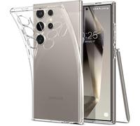 Spigen Funda Liquid Crystal Compatible con Samsung Galaxy S24 Ultra 5G - Transparente