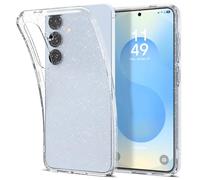 Spigen Funda Liquid Crystal Glitter Compatible con Samsung Galaxy S25 5G - Crystal Quartz