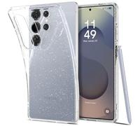 Spigen Funda Liquid Crystal Glitter Compatible con Samsung Galaxy S25 Ultra 5G - Crystal Quartz