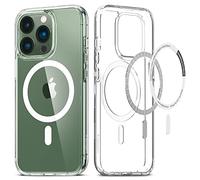 Spigen Funda Magnética Ultra Hybrid MagFit Compatible con iPhone 13 Pro MagSafe - Blanco