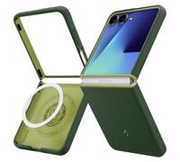 Spigen Funda Nano Pop MagFit Compatible con Samsung Galaxy Z Flip 7 - AVO Green