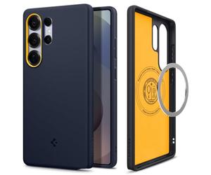 Spigen Funda NanoPop MagFit Compatible con Samsung Galaxy S25 Ultra 5G - Blueberry Navy