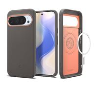 Spigen Funda NanoPop MagFit para Google Pixel 10/10 Pro Compatible con Pixelsnap y MagSafe - Papaya Gray