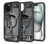 Spigen Funda para iPhone 15 Plus, Ultra Hybrid MagFit Compatible con MagSafe - Zero One