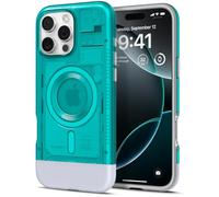 Spigen Funda para iPhone 16 Pro MAX, Classic C1 MagFit Compatible con MagSafe - Bondi Azul