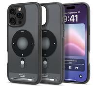 Spigen Funda para iPhone 16 Pro, Ultra Hybrid MagFit Compatible con MagSafe - Negro Clásico