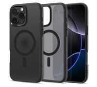 Spigen Funda para iPhone 16 Pro, Ultra Hybrid MagFit Compatible con MagSafe - Negro Translúcido