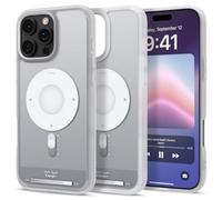 Spigen Funda para iPhone 16 Pro, Ultra Hybrid MagFit Compatible con MagSafe - Plata Clásica