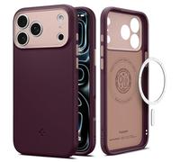 Spigen Funda para iPhone 17 Pro, Nano Pop MagFit Compatible con MagSafe - Burgundy Bean