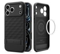 Spigen Funda para iPhone 17 Pro, Parallax S MagFit Compatible con MagSafe - Negro Mate