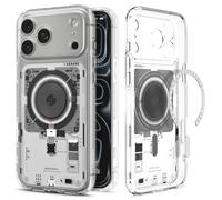 Spigen Funda para iPhone 17 Pro, Ultra Hybrid MagFit Compatible con MagSafe [Tecnología Dura Clear] - Neo One