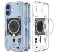 Spigen Funda para iPhone 17, Ultra Hybrid MagFit Compatible con MagSafe [Tecnología Dura Clear] - Neo One