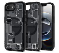 Spigen Funda Ultra Hybrid Magfit Compatible con iPhone 16e 2025 - Zero One Negro