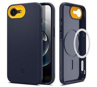 Spigen Funda para iPhone 17e / iPhone16e, Nano Pop MagFit Compatible con MagSafe - Blueberry Navy