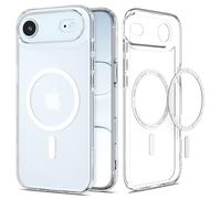 Spigen Funda para iPhone Air, Air Skin Hybrid MagFit [Ultra Delgada] Compatible con MagSafe - Blanco Claro