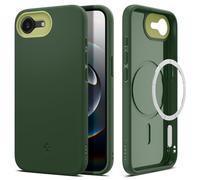 Spigen Funda NanoPop MagFit Compatible con iPhone 16e 2025 - AVO Green