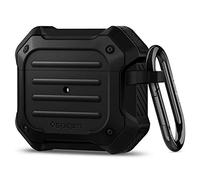 Spigen Funda Protectora Resistente Compatible con Airpods 3ª generación 2021 - Negro
