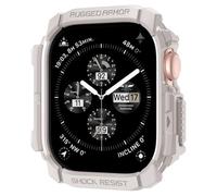 Spigen Funda Rugged Armor Compatible con Apple Watch Serie 11/10 46mm (2025/2024) - Beige Dune