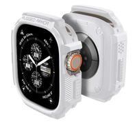 Spigen Funda Rugged Armor Compatible con Apple Watch Ultra 3 / Apple Watch Ultra 2/1 (2023/2022) 49mm - Blanco