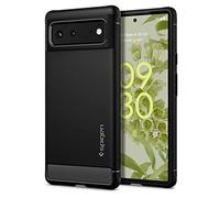 Spigen Funda Rugged Armor Compatible con Google Pixel 6 - Negro Mate