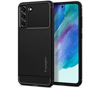 Spigen Funda Rugged Armor Compatible con Samsung Galaxy S21 FE 5G 2022 - Negro Mate