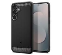 Spigen Funda Rugged Armor Compatible con Samsung Galaxy S25 FE - Negro Mate