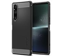 Spigen Funda Rugged Armor Compatible con Sony Xperia 1 V - Negro Mate