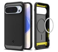 Spigen Funda Rugged Armor MagFit para Google Pixel 10 Pro XL Compatible con Pixelsnap y MagSafe - Negro Mate