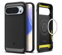 Spigen Funda Rugged Armor MagFit para Google Pixel 10 Pro XL Compatible con Pixelsnap y MagSafe - Negro Mate