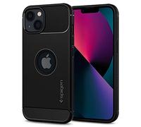 Spigen Funda Rugged Armor para iPhone 13 | Negro mate