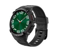 Spigen Funda Rugged Armor Pro con Correa Negra - Galaxy Watch 6 Classic 47 mm