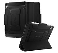 Spigen Funda Rugged Armor Pro para iPad 11&10 Generación A16 10.9" | Funda robusta con soporte para Pencil, tapa plegable con encendido automático para modelos 2025/22 - Negro