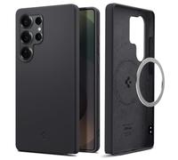 Spigen Funda Silicone Fit MagFit Compatible con Samsung Galaxy S25 Ultra 5G - Negro