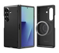 Spigen Funda Slim Armor Pro MagFit Compatible con Samsung Galaxy Z Fold 7 - Negro
