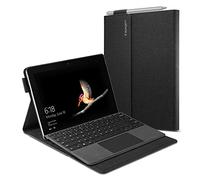 Spigen Funda Stand Folio Compatible con Microsoft Surface Go 4 (2023) / Surface Go 3 (2021) / Surface Go 2 (2020) / Surface Go (2018) - Negro