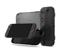Spigen Funda Thin Fit 360 Compatible con Nintendo Switch 2 (2025), Funda Delgada y compacta de Material PC con protección 360° para Switch 2 - Negro
