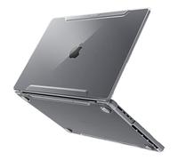 Spigen Funda Thin Fit Compatible con MacBook Pro 14 Pulgadas 2024 2023 2021, M4 / M4 Pro / M4 MAX (2024) M3 / M3 Pro / M3 MAX (2023) / M2 Pro / M2 MAX / M1 Pro / M1 MAX - Transparente