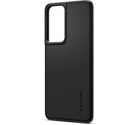 Spigen Funda Thin Fit Compatible con Samsung Galaxy S21 Ultra 5G - Negro