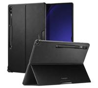 Spigen Funda Thin Fit Pro Compatible con Samsung Galaxy Tab S10 Ultra (2024) / Galaxy Tab S9 Ultra (2023) / Galaxy Tab S8 Ultra (2022) - Negro
