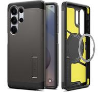Spigen Funda Tough Armor(AI) MagFit Compatible con Samsung Galaxy S25 Ultra 5G - Bronce Gris