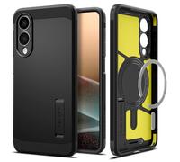 Spigen Funda Tough Armor(AI) MagFit Compatible con Samsung Galaxy S25 Edge 5G - Negro