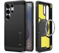 Spigen Funda Tough Armor(AI) MagFit Compatible con Samsung Galaxy S25 Ultra 5G - Negro
