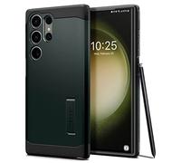 Spigen Funda Tough Armor Compatible con Samsung Galaxy S23 Ultra 5G - Verde Cian
